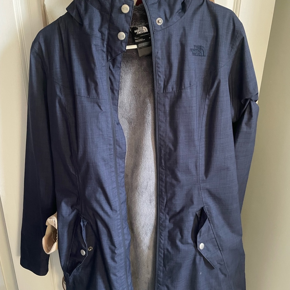 The North Face Navy Hooded Jacket
